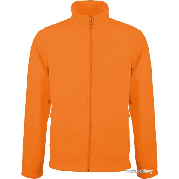 Veste MicroPolaire zippe FALCO KARIBAN 300 g/m Orange K911071