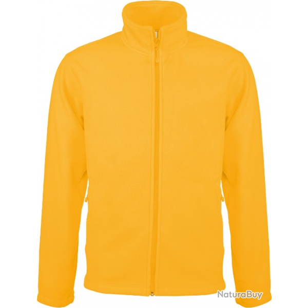 Veste MicroPolaire zippe FALCO KARIBAN 300 g/m Jaune K91107