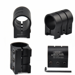 Collier support de rail 20mm pour lunette ou laser 25.4mm