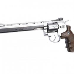 Revolver CO2 Dan Wesson silver 8' Pouces BB's cal. 4,5 mm