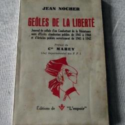 Livre : Geôles de la Liberté