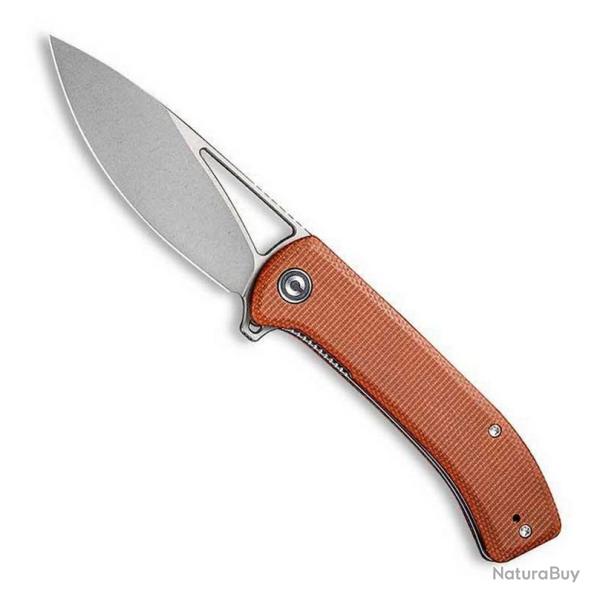 Couteau "Riffle" micarta, Couleur brun [Civivi]