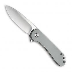 Couteau "Elementum" G10, Couleur gris [Civivi]