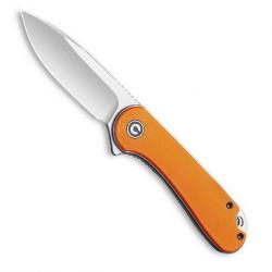 Couteau "Elementum" G10, Couleur orange [Civivi]
