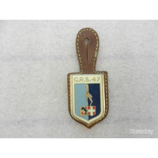 UN Insigne c.r.s N 47 Police Nationale franaise