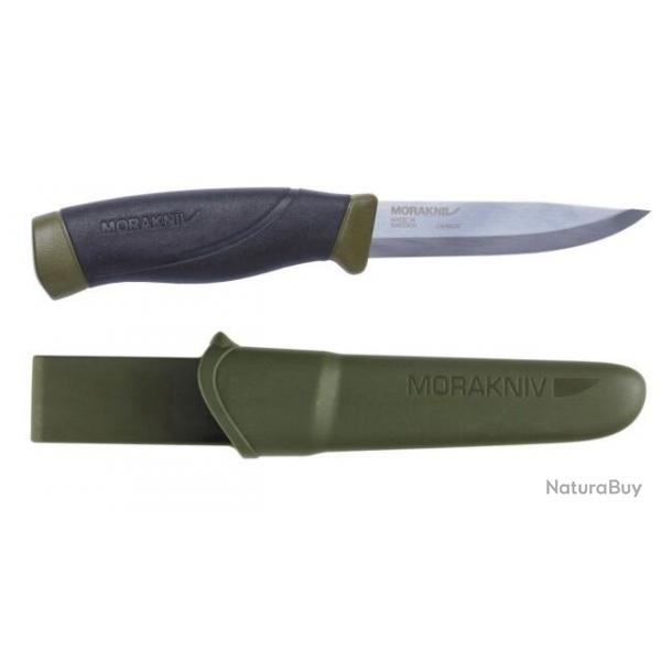 Couteau Mora Companion MG lame carbone Forest vert