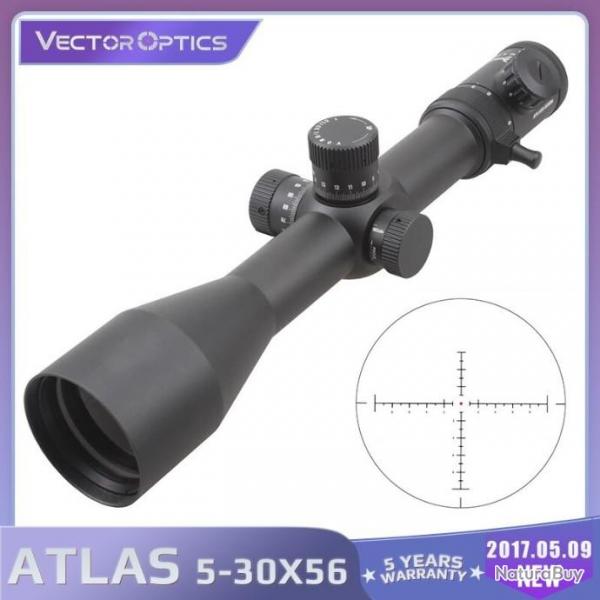Vector Optics Atlas 5-30x56 Rifle Scope 35mm   -LIVRAISON GRATUITE !!