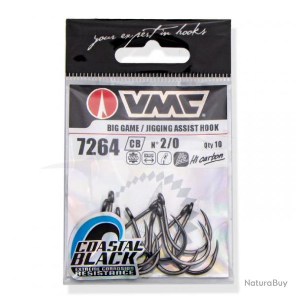 VMC 7264 Jigging 2/0 CB - Coastal Black