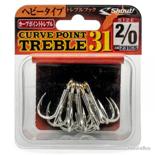 Shout Curve Point Treble 31 2/0