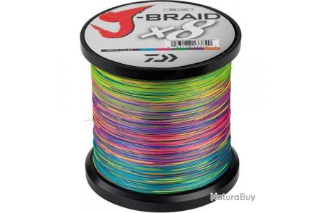Daiwa J-Braid X8, multicolor, 0.20mm, 13.0kg / 29.0lbs, 300m
