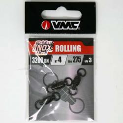 Emerillons VMC Rolling Inox 3260 4 BN - Black Nickel