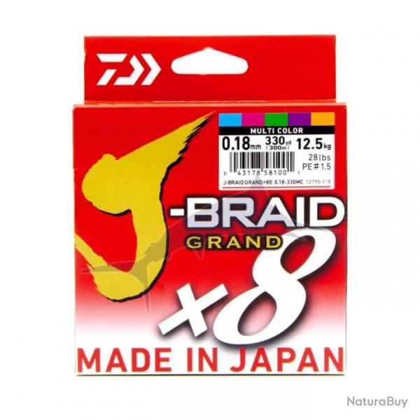 Daiwa Tresse J-Braid Grand X8 (300m) 28lb