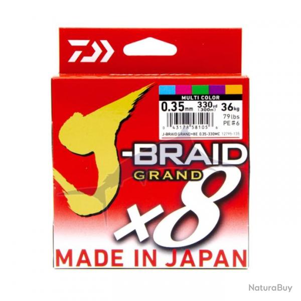 Daiwa Tresse J-Braid Grand X8 (300m) 79lb