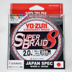 Yo-Zuri Tresse Superbraid 8x 35lb