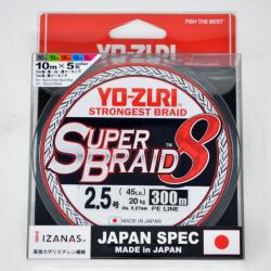 Yo-Zuri Tresse Superbraid 8x 45lb