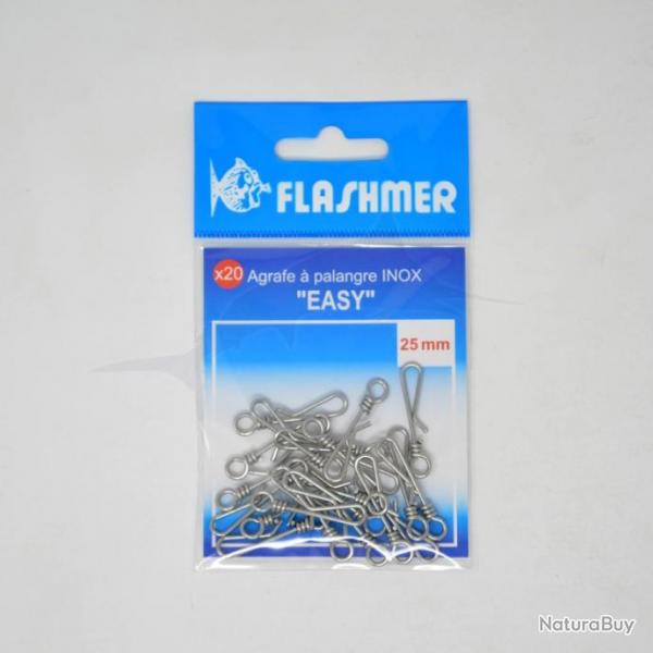 Agrafes Flashmer Easy 25mm