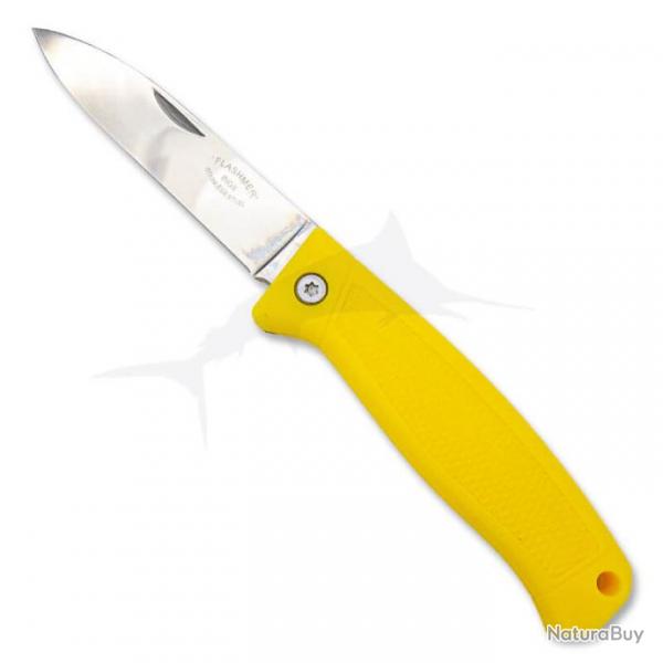 Couteau Flashmer Fermant Jaune