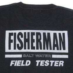 T-Shirt Fisherman Field Tester L Noir