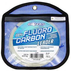 Hi Sea's 100% Fluorocarbon Leader 220lb