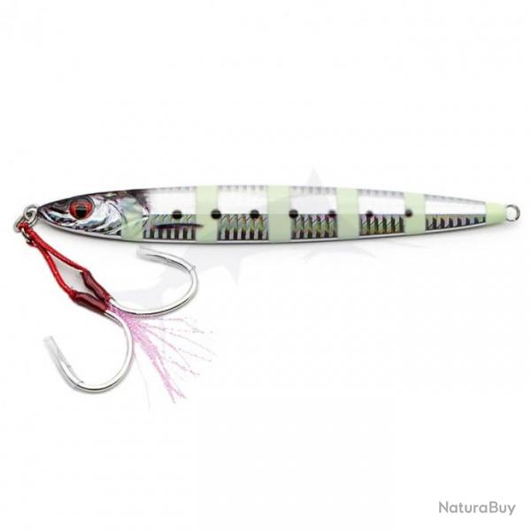 Savage Gear 3D Slim Jig Minnow 100g Zebra Glow