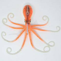 Savage Gear 3D Octopus 300g UV Orange Glow
