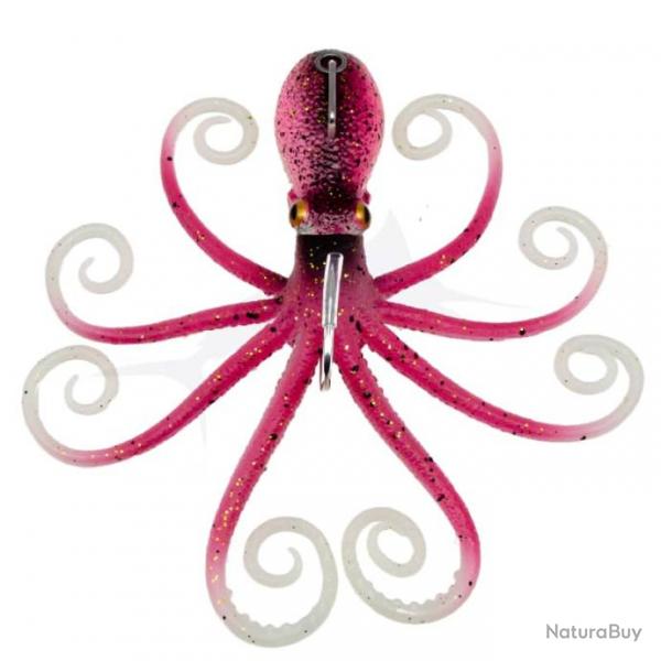 Savage Gear 3D Octopus 300g UV Pink Glow