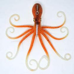 Savage Gear 3D Octopus Brown Glow 185g