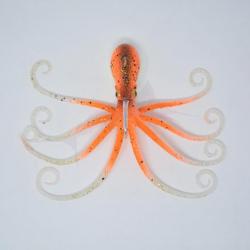 Savage Gear 3D Octopus 70g UV Orange Glow