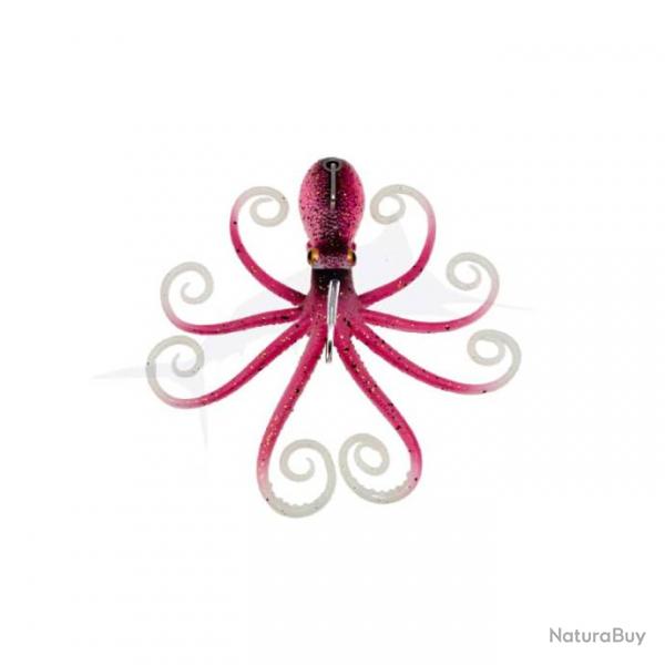 Savage Gear 3D Octopus 35g UV Pink Glow