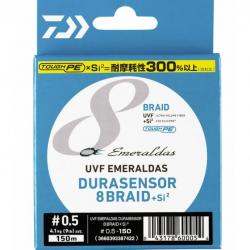 Daiwa Tresse Emeraldas Durasensor 8 Braid +Si2 15lb