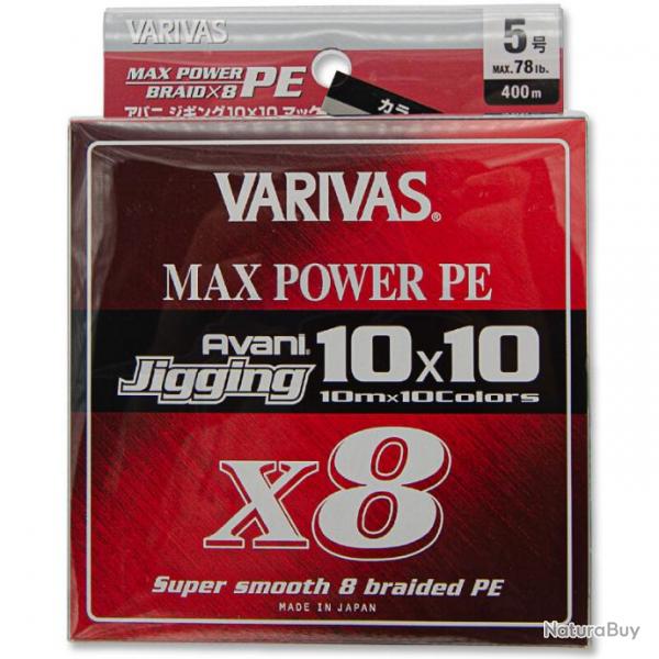 Varivas Avani Jigging 10x10 Max Power 78lb 400m