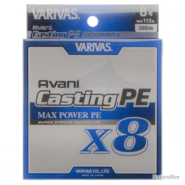Varivas Avani Casting PE Max Power 300m 112lb