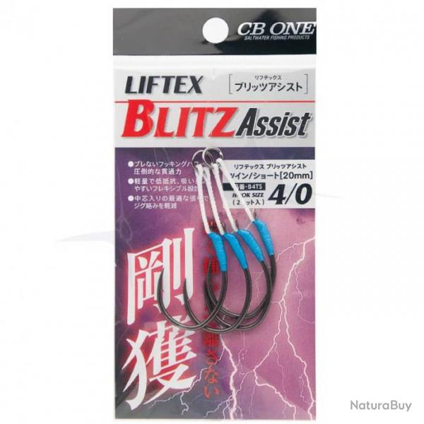 CB One Liftex Blitz 4/0 Twin/Short 20mm