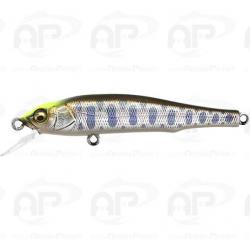 Leurre truite Megabass Great Hunting FlatSide 70 sp 70mm 4,6gr Al indicator Yamame