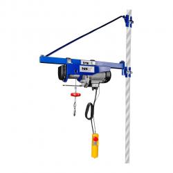 Palan avec bras de rotation câble d'acier de 12 m 600 kg 14_0002622
