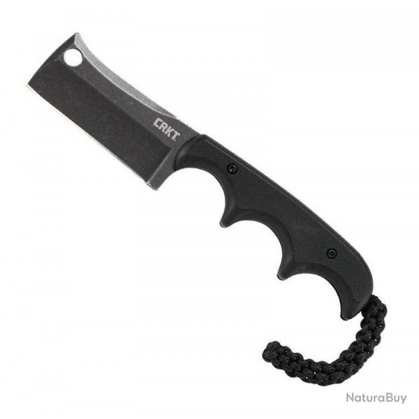 Couteau de cou "Minimalist Cleaver Blackout" [CRKT]