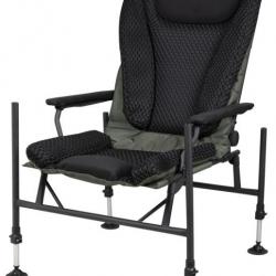 Capture Outdoor, Pro Feeder Chair "Airflow Black X-45 Pro", Pêche au Feeder, confortable, ...