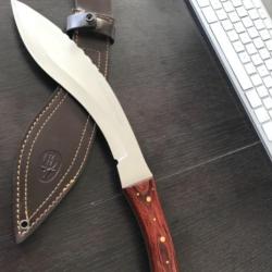 Machette kukri Muela + &Eacute;tui cuir Muela