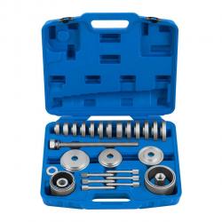 Coffret tracteur de roulement de roue acier avec revêtement antirouille 28 pièces 14_0001091