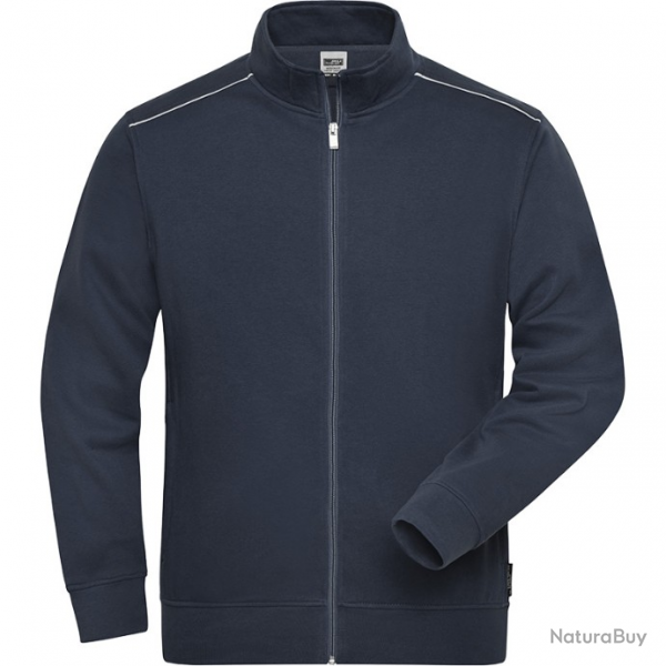 Sweat-Shirt Workwear Homme-JAMES NICHOLSON Blue Navy JN89407