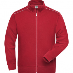 Sweat-Shirt Workwear Homme-JAMES NICHOLSON red JN89407