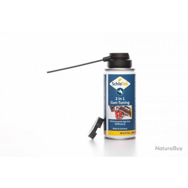 Spray pour le nettoyage et protection d'armes SchleTek 2 in 1 Gun Tuning 100 ml