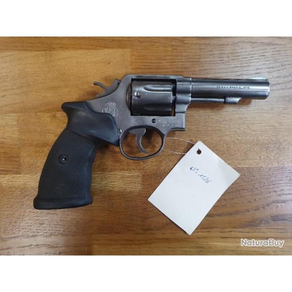 Revolver Smith et Wesson model 10-6 cal 38SP occasion N1526