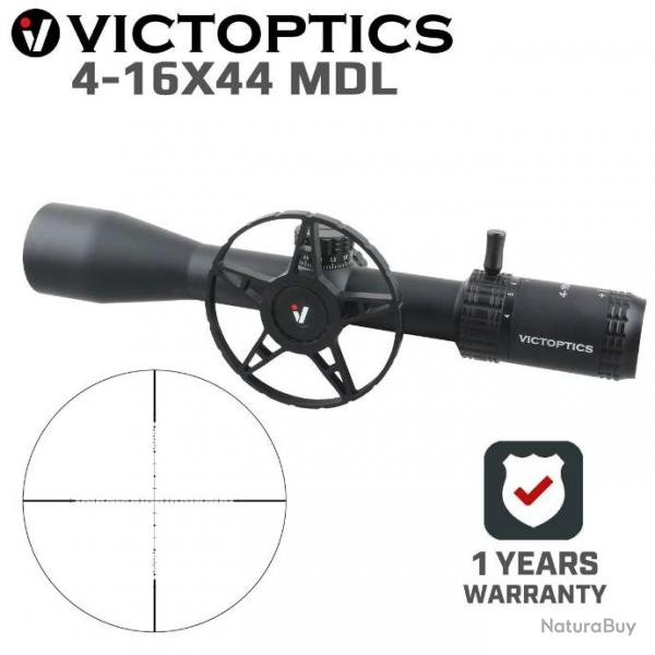 VictOptics AGN 4-16X44 MDL Scope Hunting Rifle Scope 30mm 1/10Mil LIVRAISON GRATUITE !!