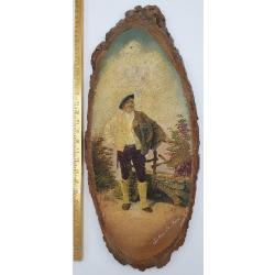 Peinture sur bois (Pays basque).