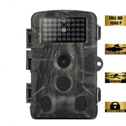 Caméra de chasse 1080P / 16 Mégapixels sur carte SD