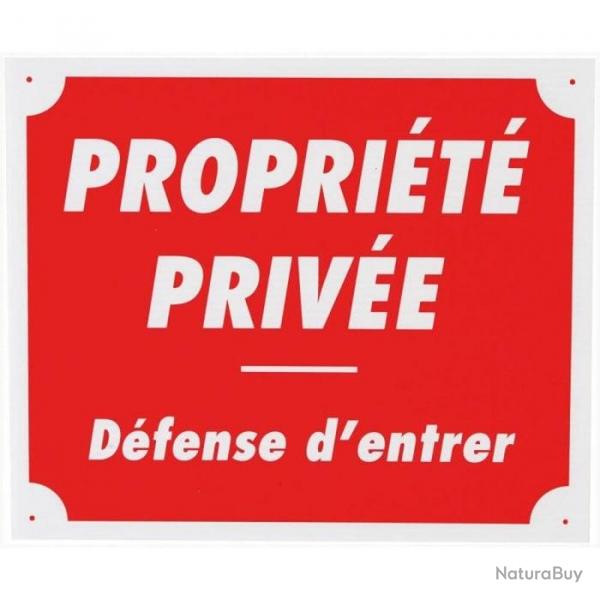 Panneau de signalisation Januel Dfense d'entrer Akylux - 25 x 30 cm