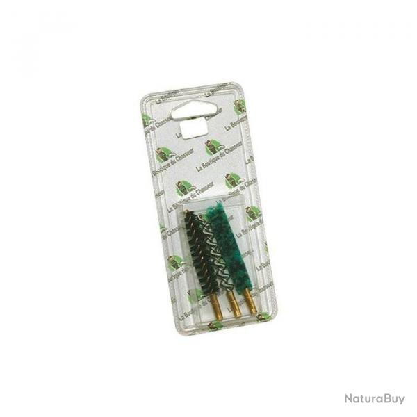 Jeu de 3 brosses Januel pour Carabine - 11 mm