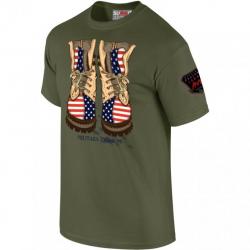 Tee-shirt Military fashion kaki
