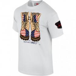 Tee-shirt Military fashion Blanc
